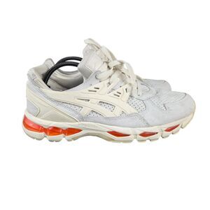 ASICS GEL-KAYANO Trainer 21 White Gentry Purple Orange 1201A067-100 Men's Size 9